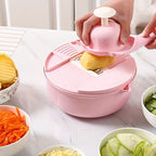 Vegetable Chopper 12 Functions Interchangeable Blades