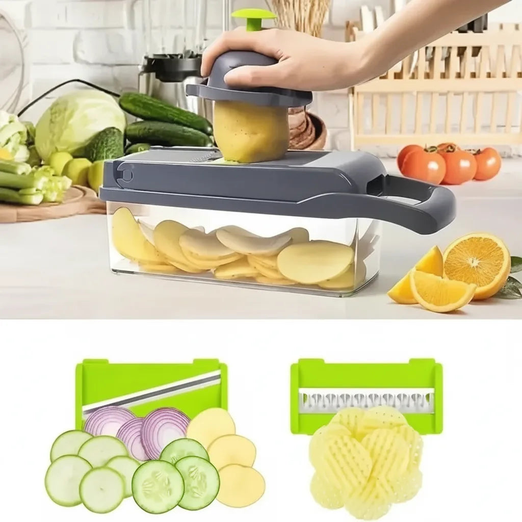 Vegetable Slicer Set Multi-Function Stainless Steel Blades