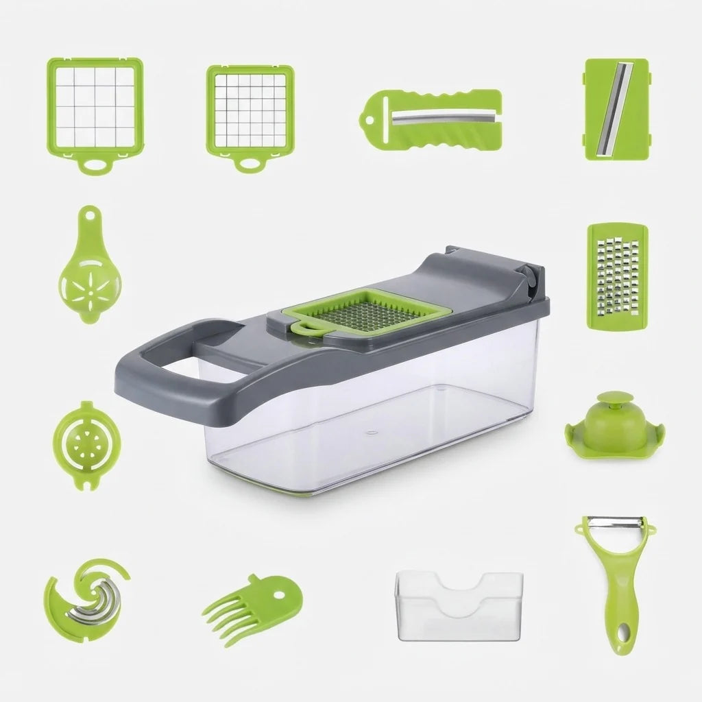 Vegetable Slicer Set Multi-Function Stainless Steel Blades
