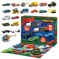 Vehicle Advent Calendar 24 Mini Vehicles Moving Parts