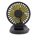 Vehicle Dashboard Fan 360 Degree Rotating Multi-Voltage