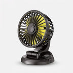 Vehicle Dashboard Fan 360 Degree Rotating Multi-Voltage