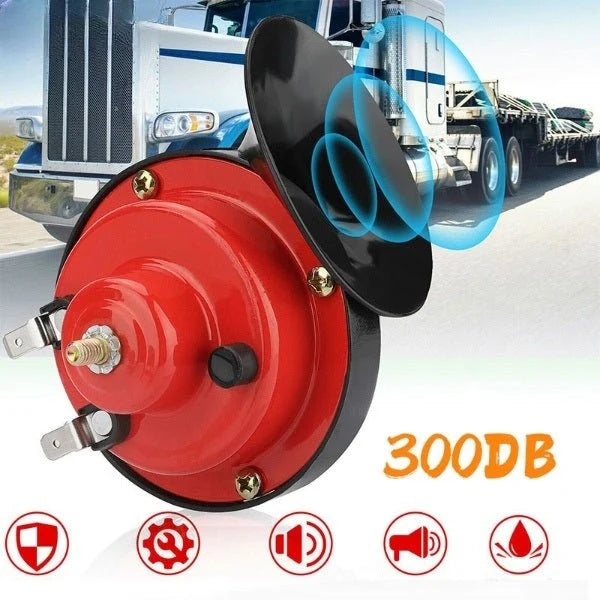 Vehicle Horn Loud Piercing Tone Universal Fit & Weatherproof