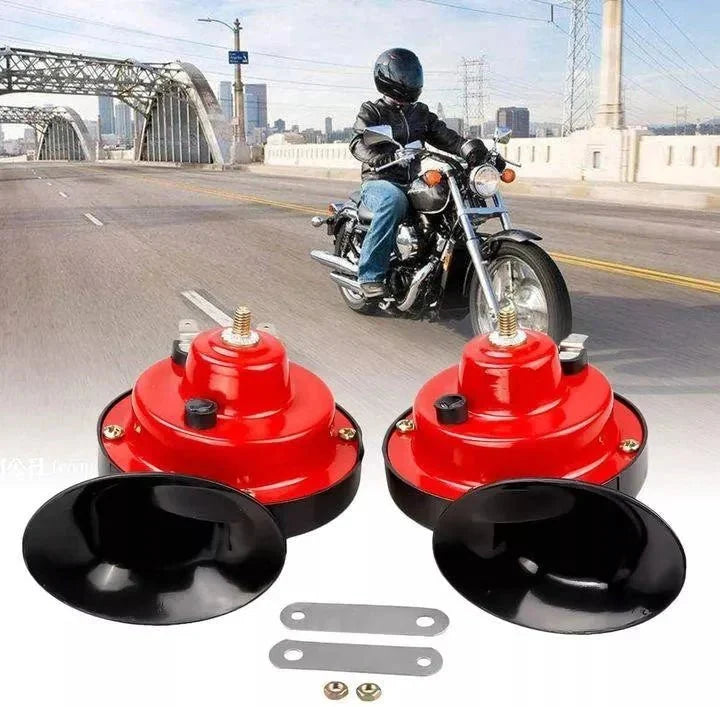 Vehicle Horn Loud Piercing Tone Universal Fit & Weatherproof