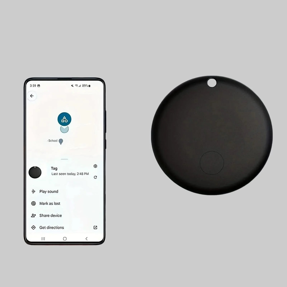 Vehicle Tracker Find My Compatible Battery-Powered Audio Alert