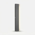 Vertical Wall Light LED IP65 Aluminum & Tempered Glass