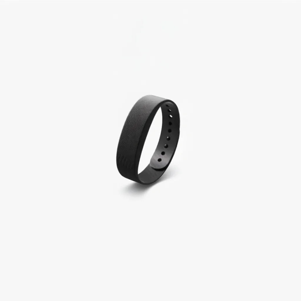Vibrating Alarm Wristband LED Time Display Adjustable Silicone Band
