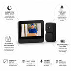Video Doorbell 4.3-Inch HD Night Vision & Two-Way Audio