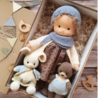 Waldorf Doll Cotton Exterior Wool Filling