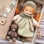 Waldorf Doll Cotton Exterior Wool Filling