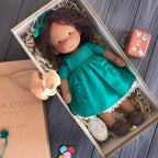 Waldorf Doll Cotton Exterior Wool Filling