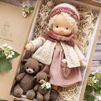 Waldorf Doll Cotton Exterior Wool Filling