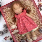 Waldorf Doll Cotton Exterior Wool Filling