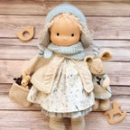 Waldorf Doll Cotton Exterior Wool Filling