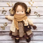 Waldorf Doll Cotton Exterior Wool Filling