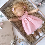 Waldorf Doll Cotton Exterior Wool Filling