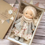 Waldorf Doll Cotton Exterior Wool Filling