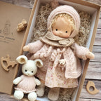 Waldorf Doll Cotton Exterior Wool Filling