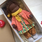 Waldorf Doll Cotton Exterior Wool Filling