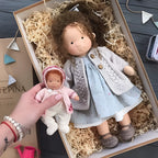 Waldorf Doll Cotton Exterior Wool Filling