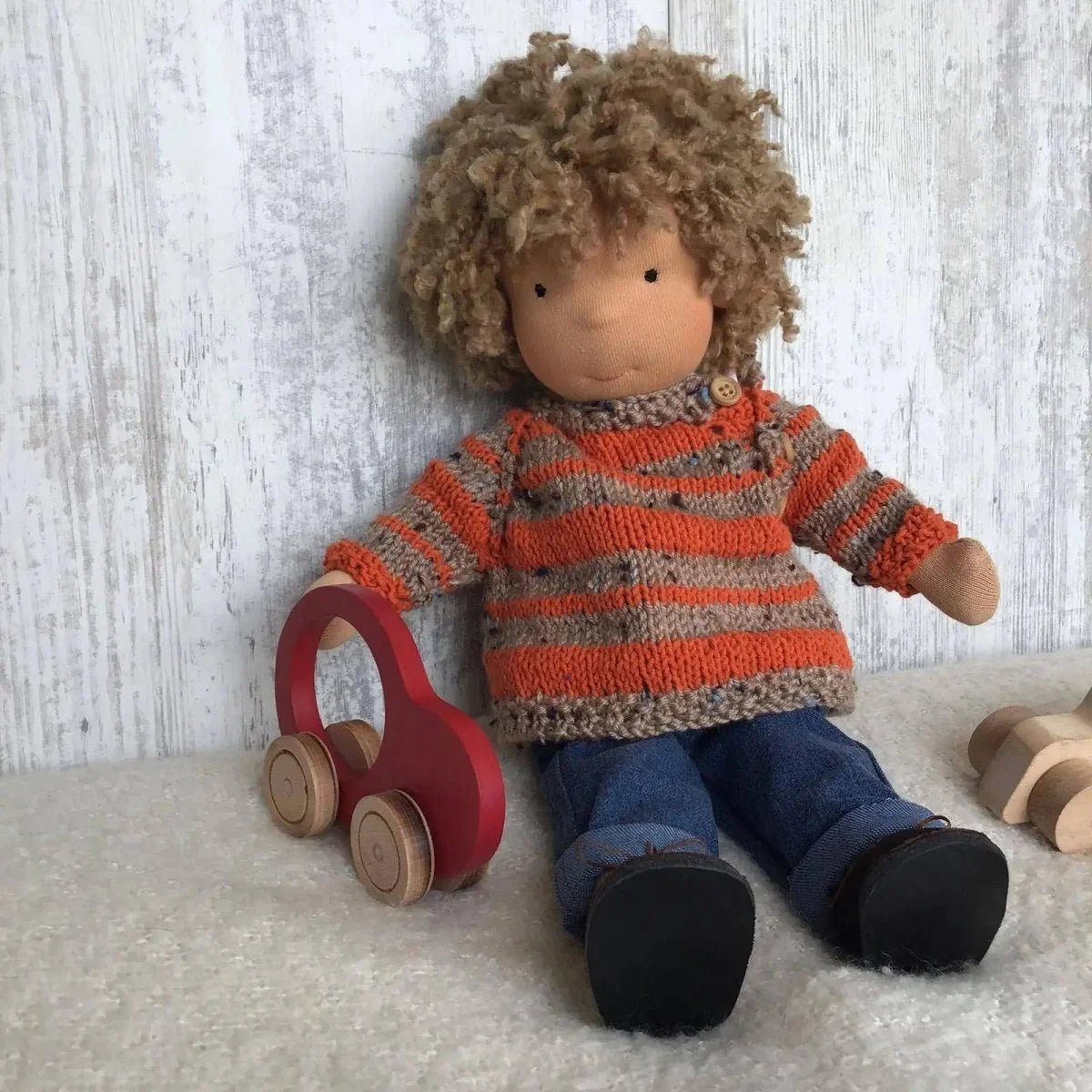 Waldorf Doll Handmade Cotton Hypoallergenic 11.8-Inch