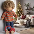 Waldorf Doll Handmade Cotton Hypoallergenic 11.8-Inch