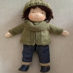 Waldorf Doll Handmade Cotton Hypoallergenic 11.8-Inch