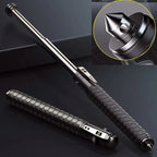 Walking Stick Button-Activated Pop-Up Shock-Absorbing Grip