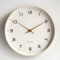 Wall Clock Silent Quartz Minimalist PVC 9.45 Inch