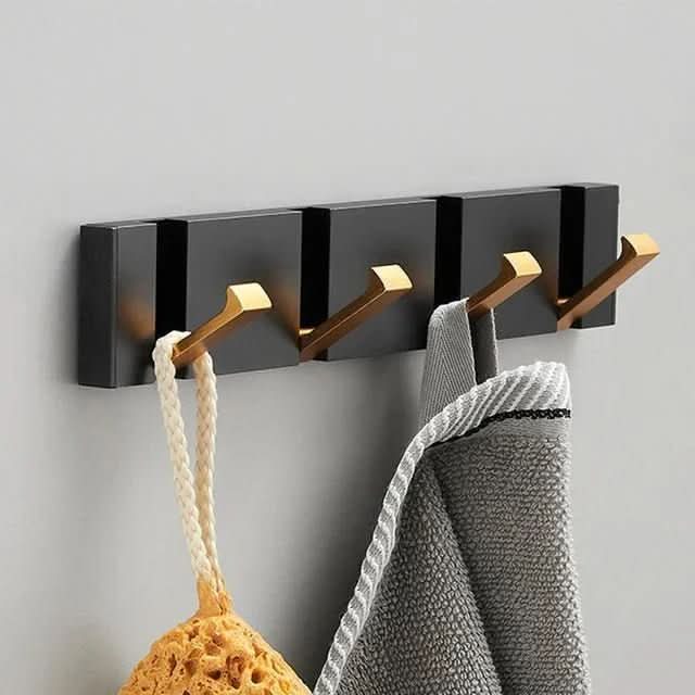 Wall Hook Foldable Aluminum Space-Saving Design