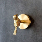 Wall Hook Solid Brass Animal-Inspired Space-Saving Design