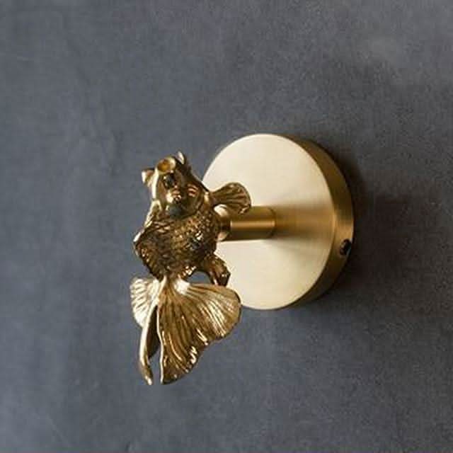 Wall Hook Solid Brass Animal-Inspired Space-Saving Design
