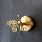 Wall Hook Solid Brass Animal-Inspired Space-Saving Design