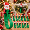 Wall Hooks Silicone Santa Adhesive Set of 12