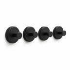 Wall Hooks Suction Cup Drill-Free Set of 4