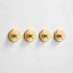 Wall Hooks Suction Cup Drill-Free Set of 4
