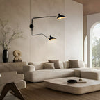 Wall Lamp Adjustable Swivel Arm Iron E27 Socket