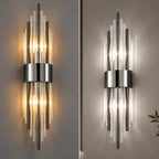 Wall Lamp Crystal Glass Stainless Steel LED