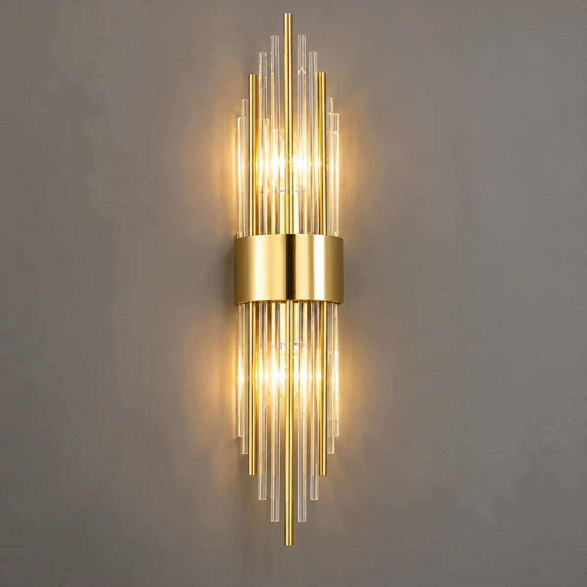 Wall Lamp Crystal Glass Stainless Steel LED