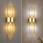 Wall Lamp Crystal Glass Stainless Steel LED