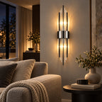 Wall Lamp Crystal Glass Stainless Steel LED