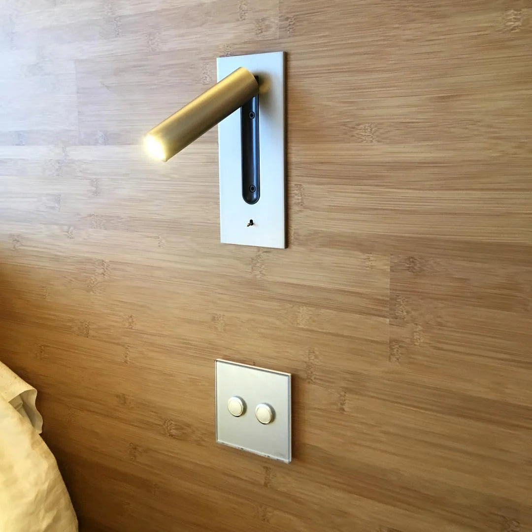 Wall Lamp Integrated LED Adjustable Color Temperature Built-In Switch