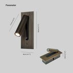 Wall Lamp Integrated LED Adjustable Color Temperature Built-In Switch