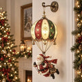 Wall Lamp Santa Balloon Design Warm White Light