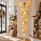 Wall Light Angel Design Cascading Stars Warm White