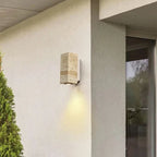 Wall Light Travertine Look Warm Lighting