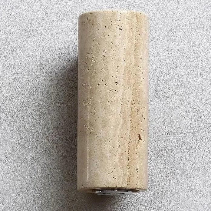 Wall Light Travertine Look Warm Lighting