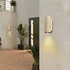Wall Light Travertine Look Warm Lighting