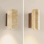 Wall Light Travertine Look Warm Lighting