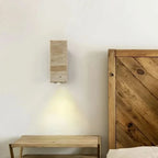 Wall Light Travertine Look Warm Lighting